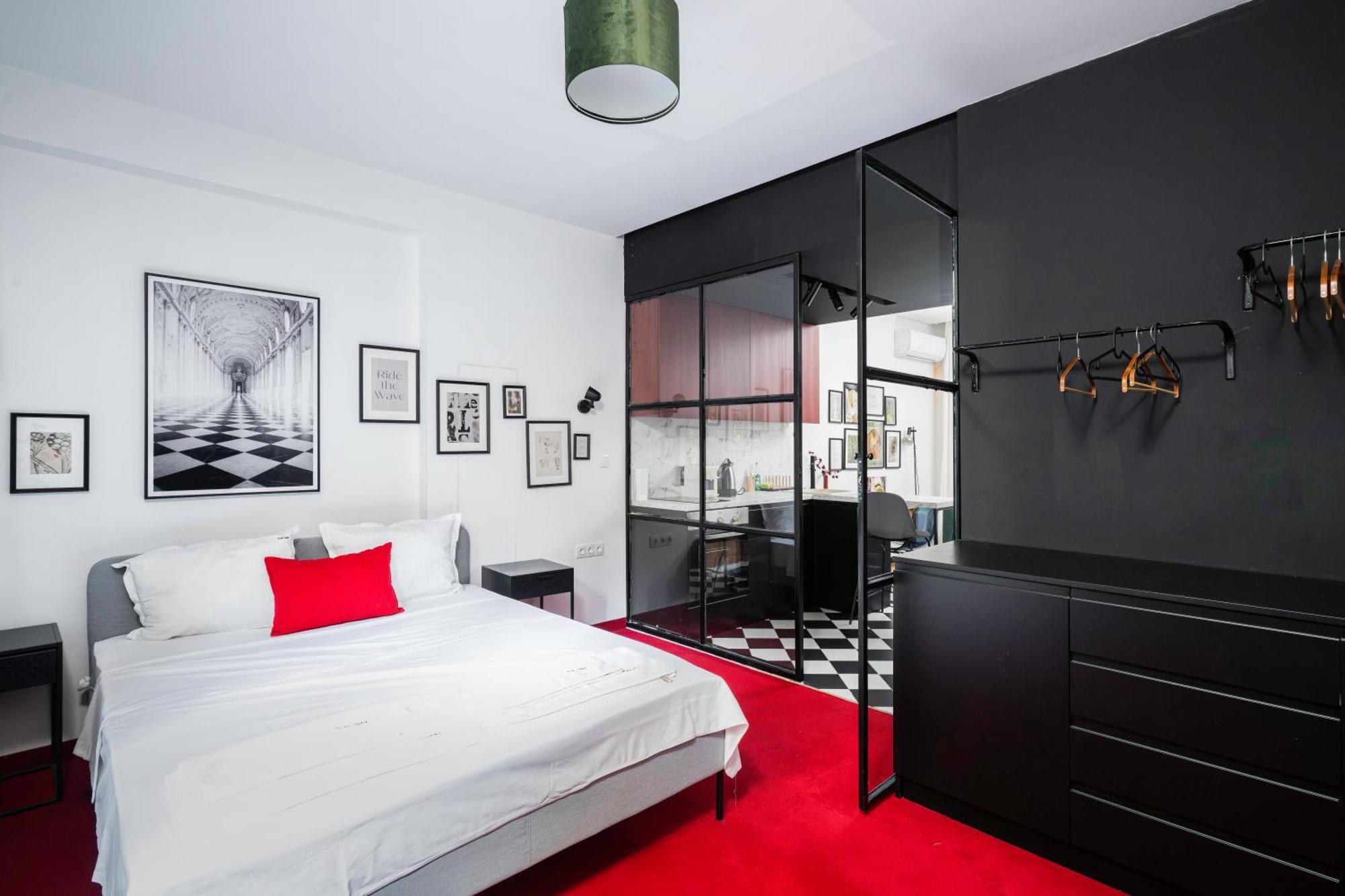 Central Art-Inspired Flat With Private Garage صوفيا المظهر الخارجي الصورة